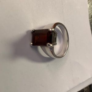James Avery garnet ring